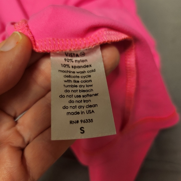 Susana Monaco One Shoulder Cut-Out Dress in Shocking Pink Size Small - Picture 8 of 9